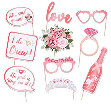 Bridal Shower Photo Booth Props